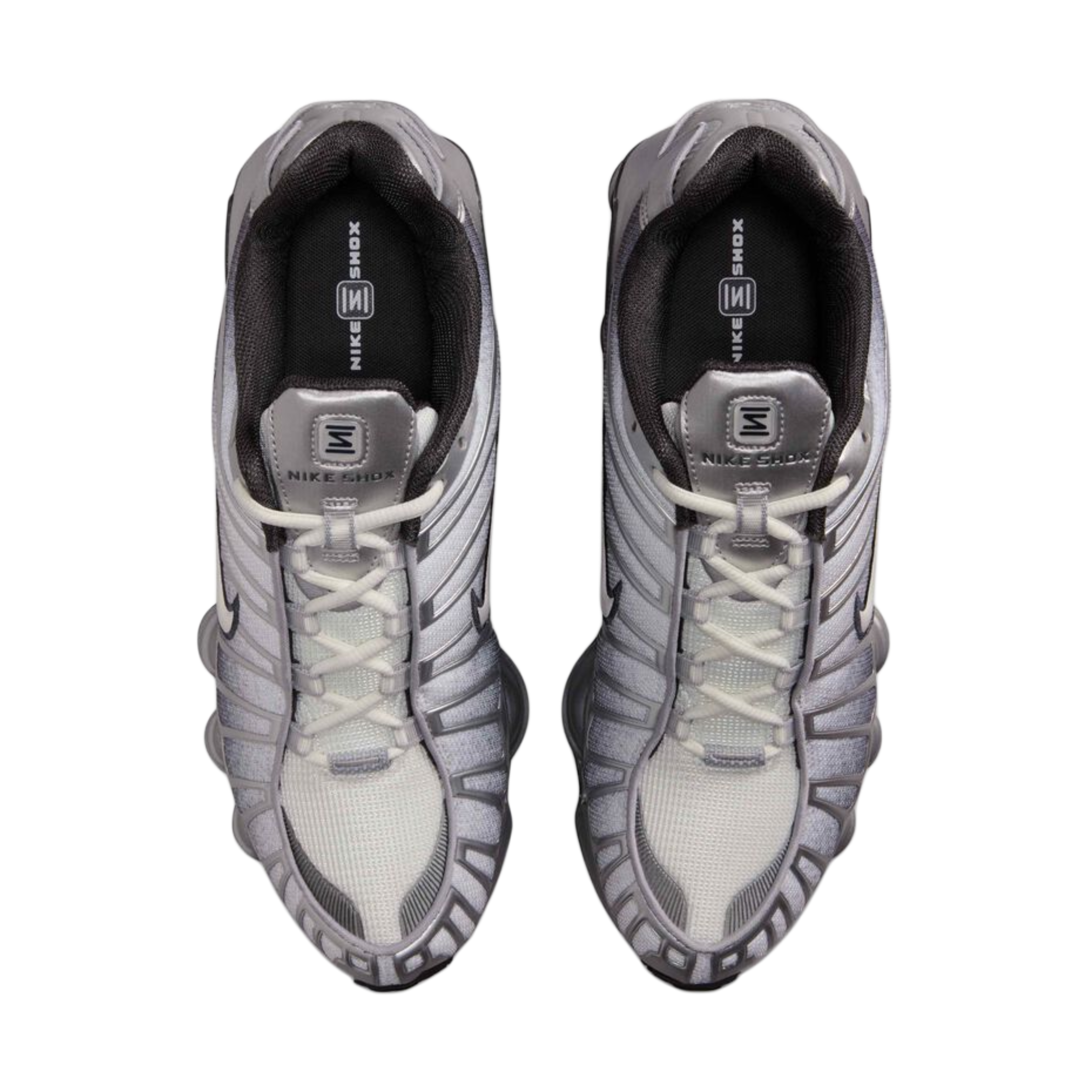 Nike Shox TL - White Metallic Silver