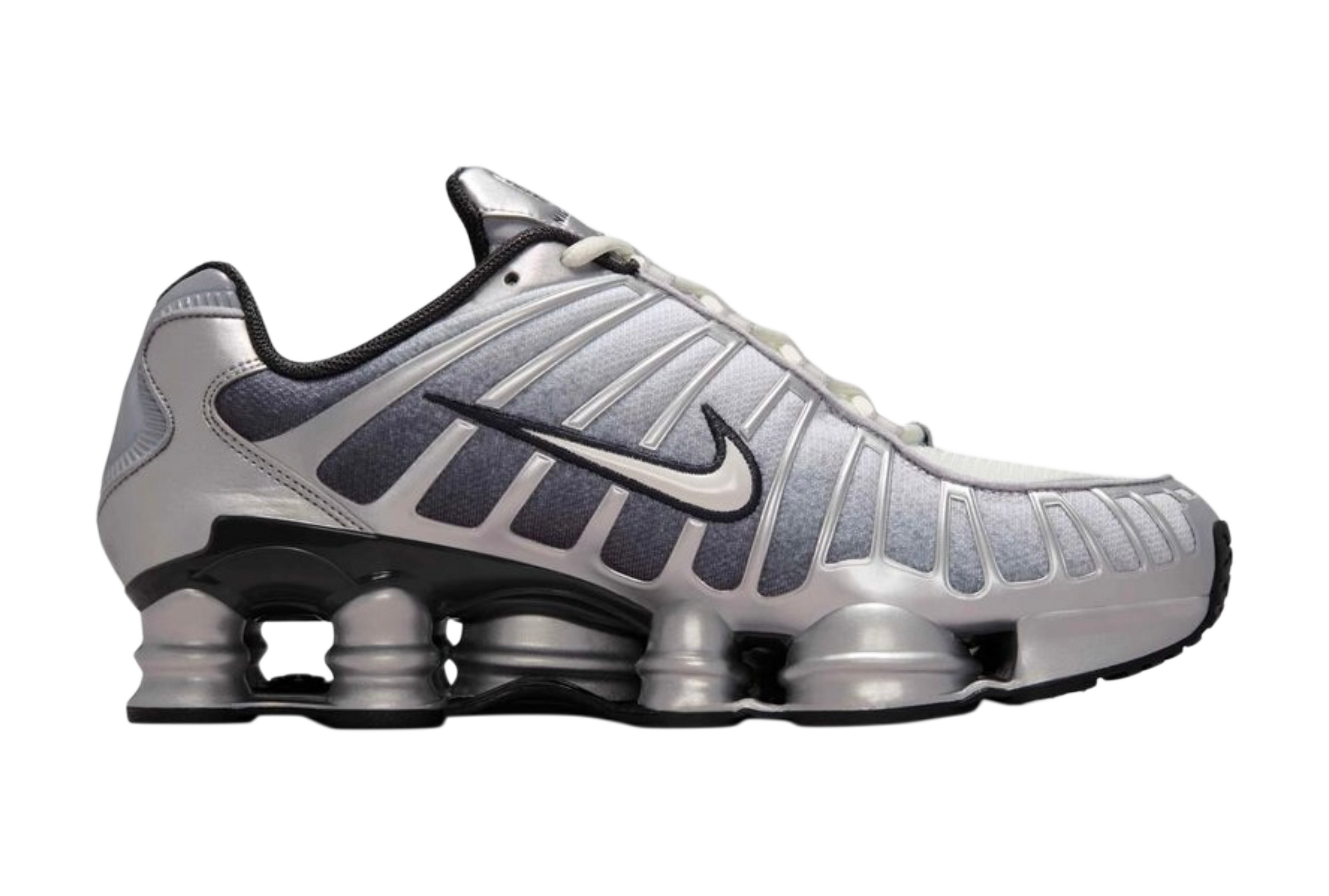 Nike Shox TL - White Metallic Silver