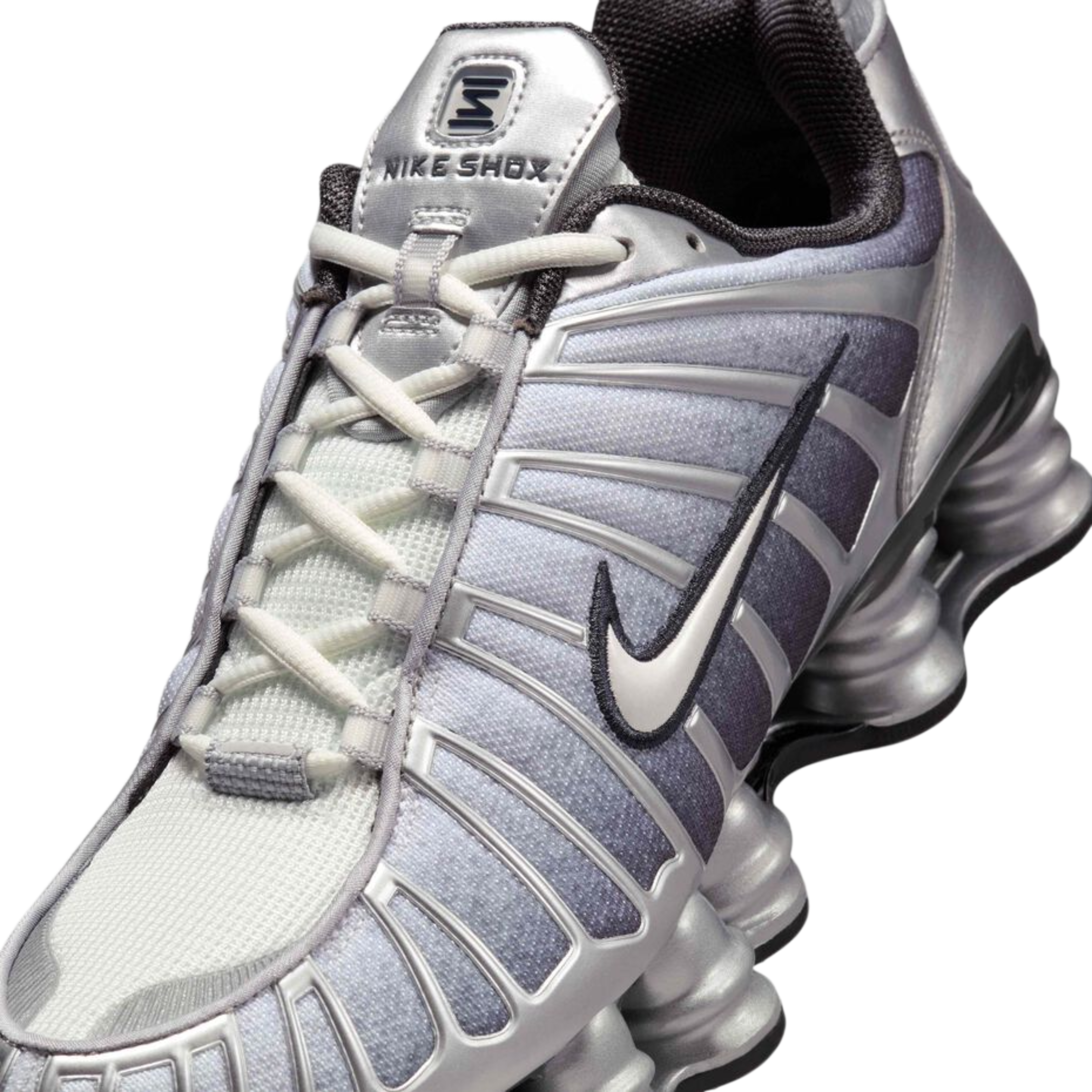 Nike Shox TL - White Metallic Silver