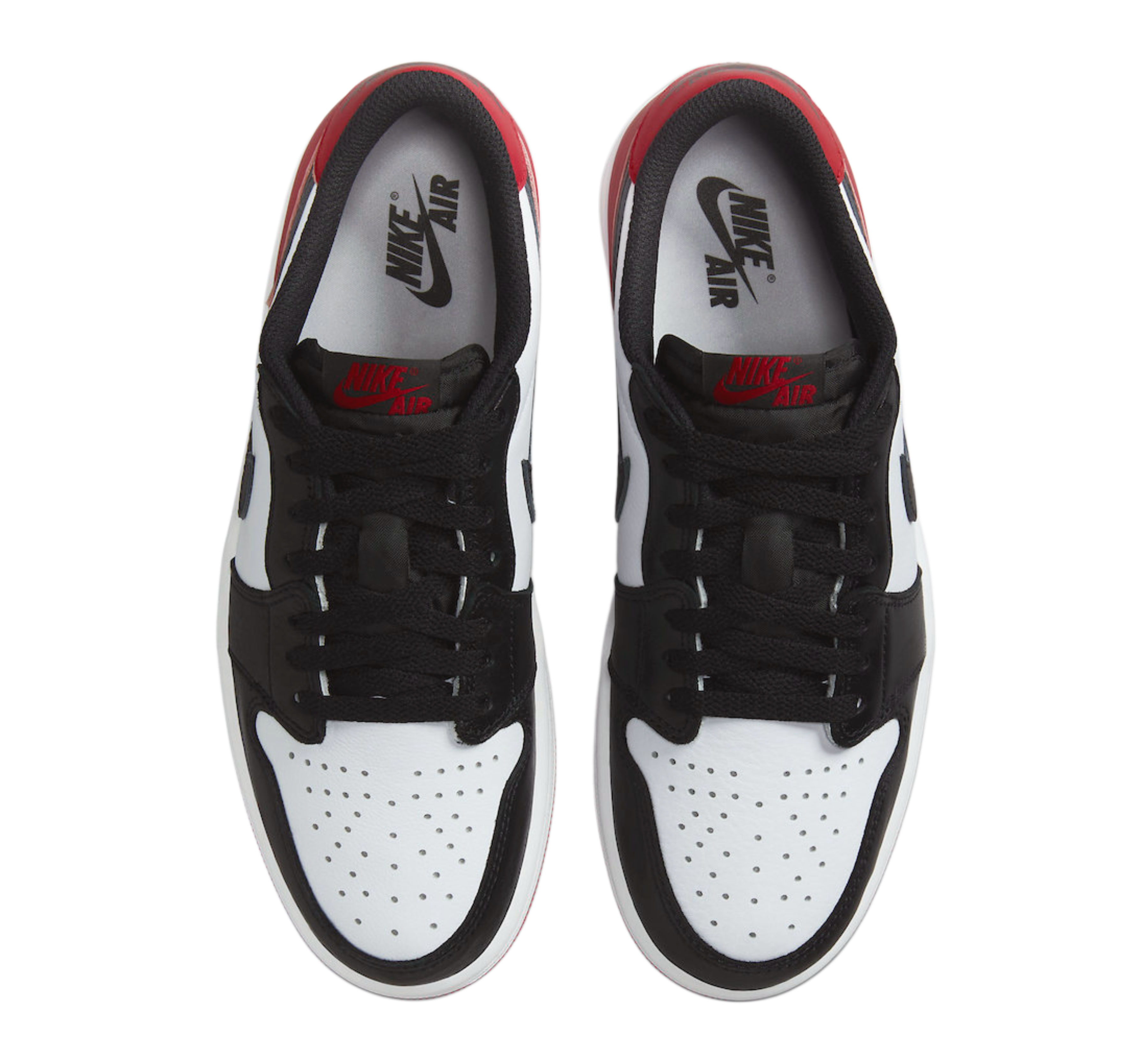 Air Jordan 1 Retro Low OG - Black Toe