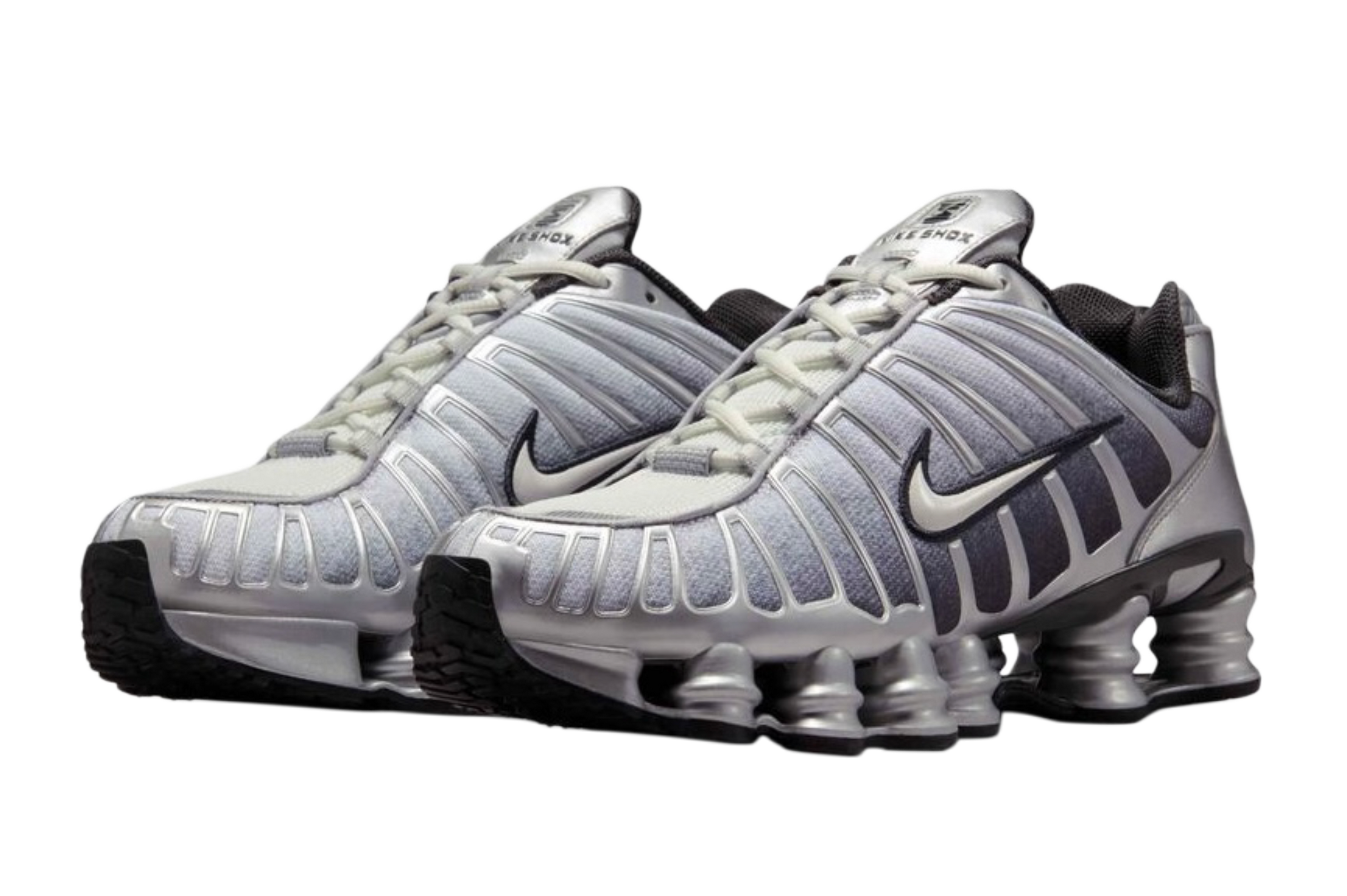 Nike Shox TL - White Metallic Silver
